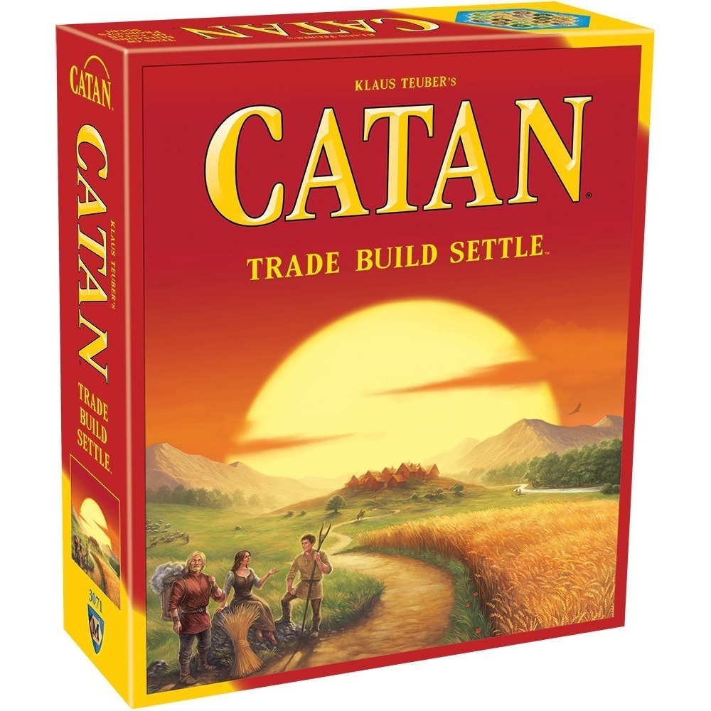 Catan Board Game CT3071 5th Edition Strategy Resource Management 3-4 Players